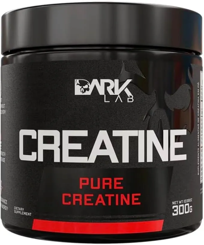 Pote Dark Lab Creatina Monohidratada Pura 300g