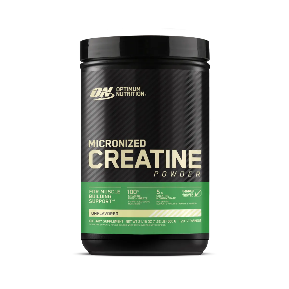 Embalagem Optimum Nutrition Creatine Monohidratada Micronizada