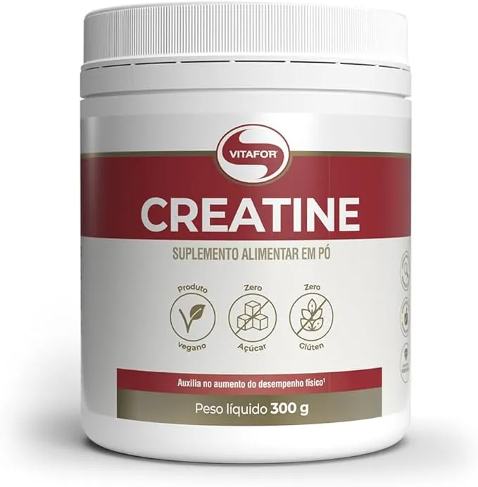 Pote Vitafor Creatine Monohidratada 100% Pura 300g